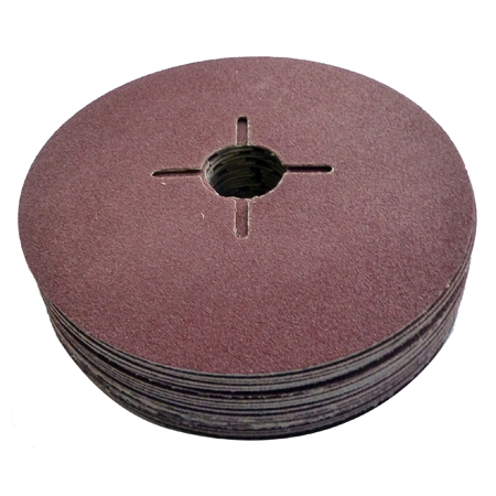 Rauhcoflex Sanding Disc 125mm x 22.23mm Aluminium Oxide 80 Grit ( Pack of 25 ) 
