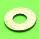 Zinc & Yellow  Passivate Washers - Form C - METRIC