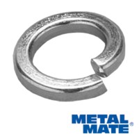A2 St/Steel Spring Washers - Square Single Coil 