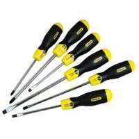 Stanley Cushion Grip Screwdriver Set 6 Piece 065007