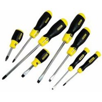 Stanley Cushion Grip Screwdriver Set 8 Piece 65011