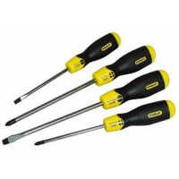 Stanley Cushion Grip Screwdriver Set 4 Piece 065013