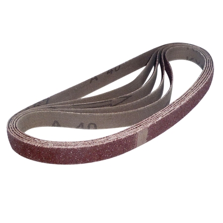 Sanding Belt 13mm x 457mm 60 Grit Pack of 5 Toolpak 