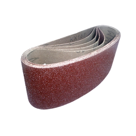 Sanding Belt 75mm x 457mm 120 Grit Pack of 5 Toolpak Sanding Belt 75mm x 457mm 120 Grit Pack of 5 Toolpak