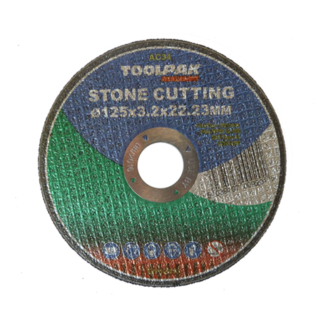 Stone Cutting Disc 125mm x 3.2mm x 22.23mm ( Pack of 25 ) Toolpak Stone Cutting Disc 125mm x 3.2mm x 22.23mm ( Pack of 25 ) Toolpak