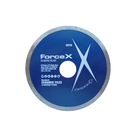 Diamond Tile Blade 115mm x 22.23mm 5mm Rim Force X Diamond Tile Blade 115mm x 22.23mm 5mm Rim Force X