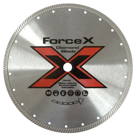 Diamond Blade 300mm x 20mm Multi-Material 10mm Rim Force X Diamond Blade 300mm x 20mm Multi-Material 10mm Rim Force X