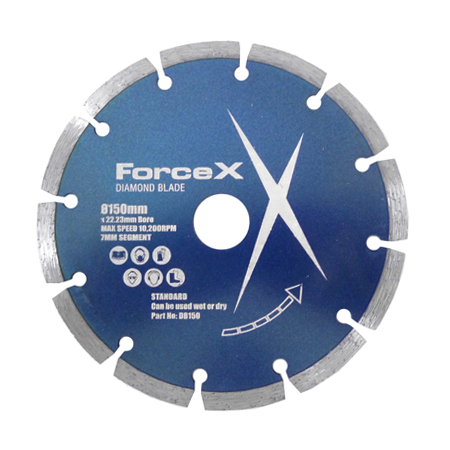 Diamond Blade 150mm x 22.23mm 7mm Segment Force X 