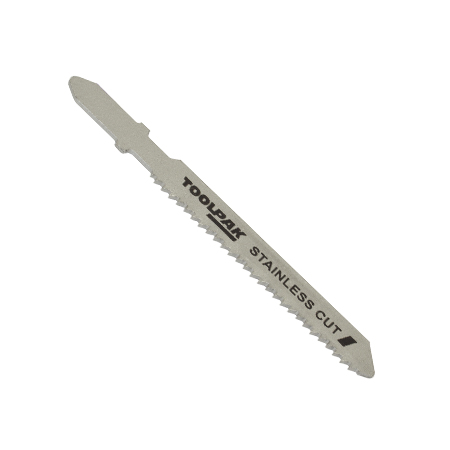 Jigsaw Blades 50mm 13tpi Thick Cut Jigsaw Blade Metal Pack of 5 Toolpak Jigsaw Blades 50mm 13tpi Thick Cut Jigsaw Blade Metal Pack of 5 Toolpak
