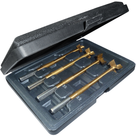 Multi-Angle Drill Bit Set 4 Piece Toolpak Multi-Angle Drill Bit Set 4 Piece Toolpak