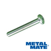 Steel Machine Screws Zinc Plated Pan Head Pozi