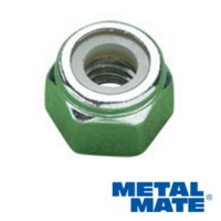 Nylon Insert Nuts Type P METRIC Zinc