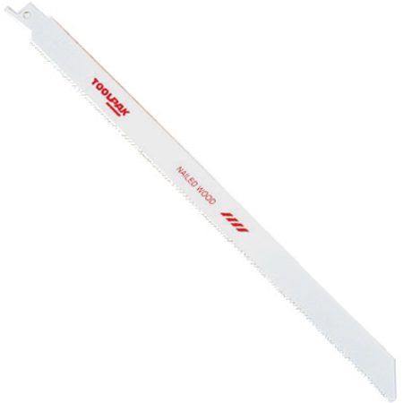 Reciprocating Saw Blade Metal 300mm 10-14tpi Nailed Wood & Profiles /Wood Pack of 5 Toolpak 
