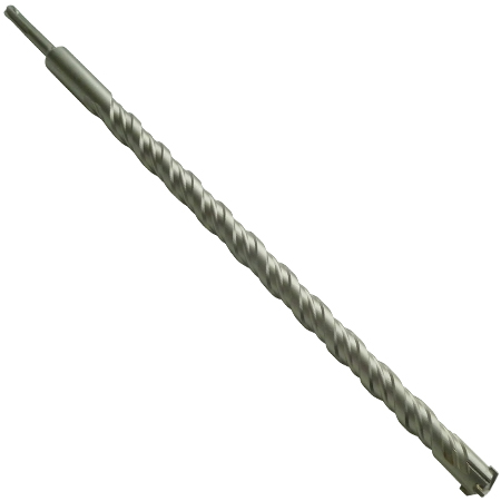 SDS Plus Masonry Drill Bit 25.0mm x 450mm High Performance Toolpak 