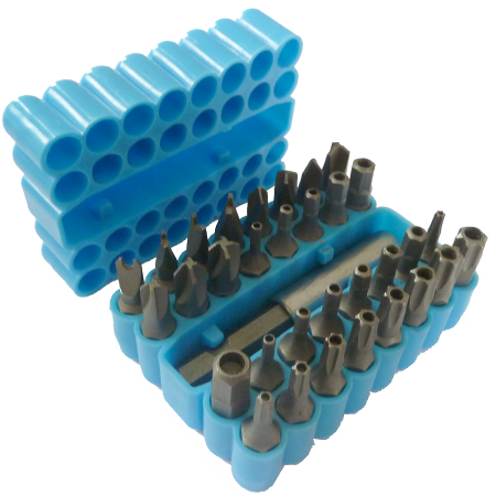 Security Bit Set 33-Piece Toolpak 