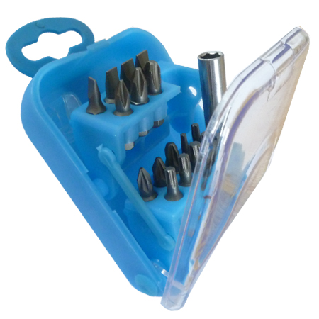 Screwdriver Bit Set 17-Piece Toolpak 