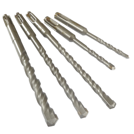 SDS Plus Masonry Drill Bit Set 5 Piece Toolpak 