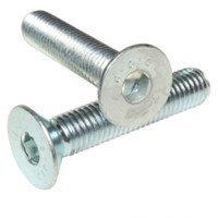 Metalmate Socket Countersunk Screws Zinc Plated