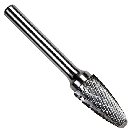 RauhcoFlex Carbide Burr 12mm x 69mm Tree Radius Toolpak 