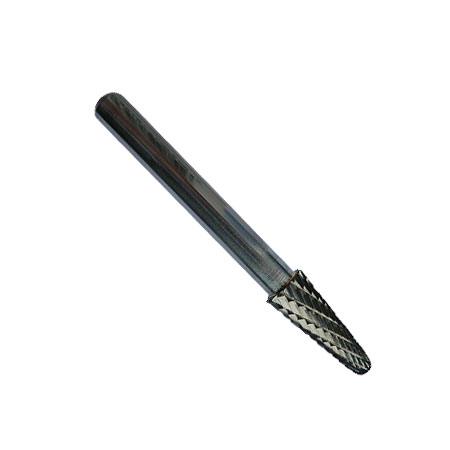 RauhcoFlex Carbide Burr 8mm x 66mm Tapered Toolpak 