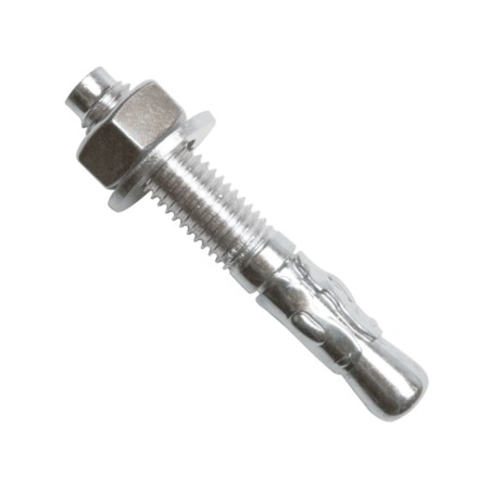 M6 X 70 Masonmate Through Bolts Zinc Plated. Box Quantity 100