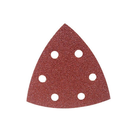 Sanding Disc 93mm x 93mm 80 Grit 6 Hole Pack of 10 Toolpak 