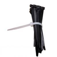 Masonmate Cable Ties Mixed Sizes BLACK