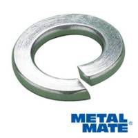 Zinc Plated Steel Spring Washers - Flat Section Single Coil IMPERIAL