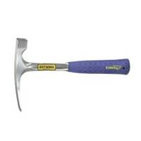 Estwing Brick Hammer One Piece Steel with Blue Vinyl Grip 