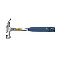 Estwing Curved Claw Hammer One Piece Steel with Blue Vinyl Grip 