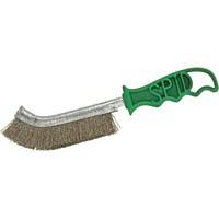 Stainless Steel Spid Brush Sit Cat - 0011 Green Handle