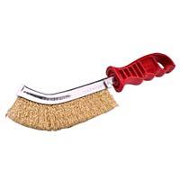 Brass Plate Steel Spid Brush Sit Cat - 0010 Red Handle