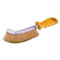 Brass Spid Brush Sit Cat - 0012 Yellow Handle