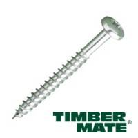 Woodscrew Stainless Steel Round Head Pozidrive